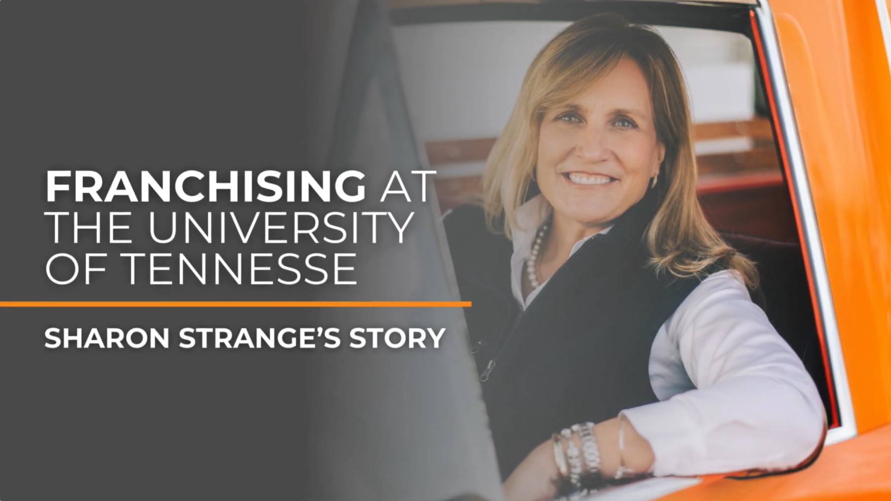 Franchising at the University of Tennessee with Sharon Strange